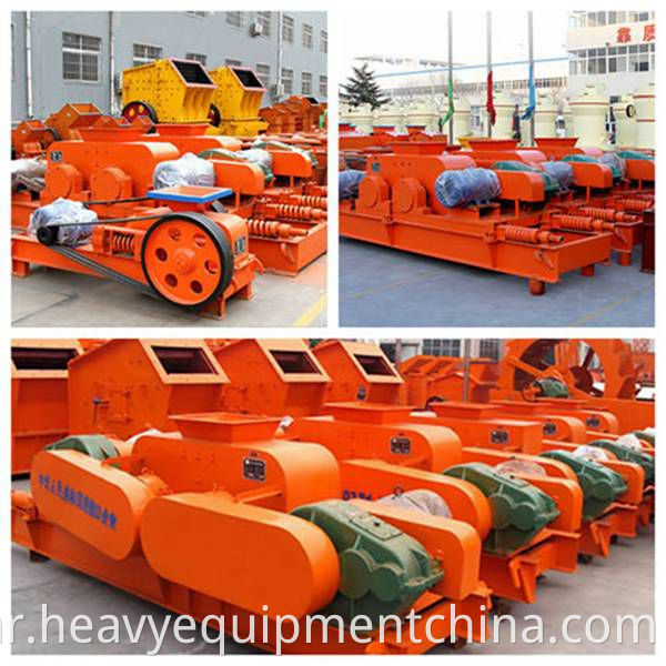 Double Roller Crushing Machine